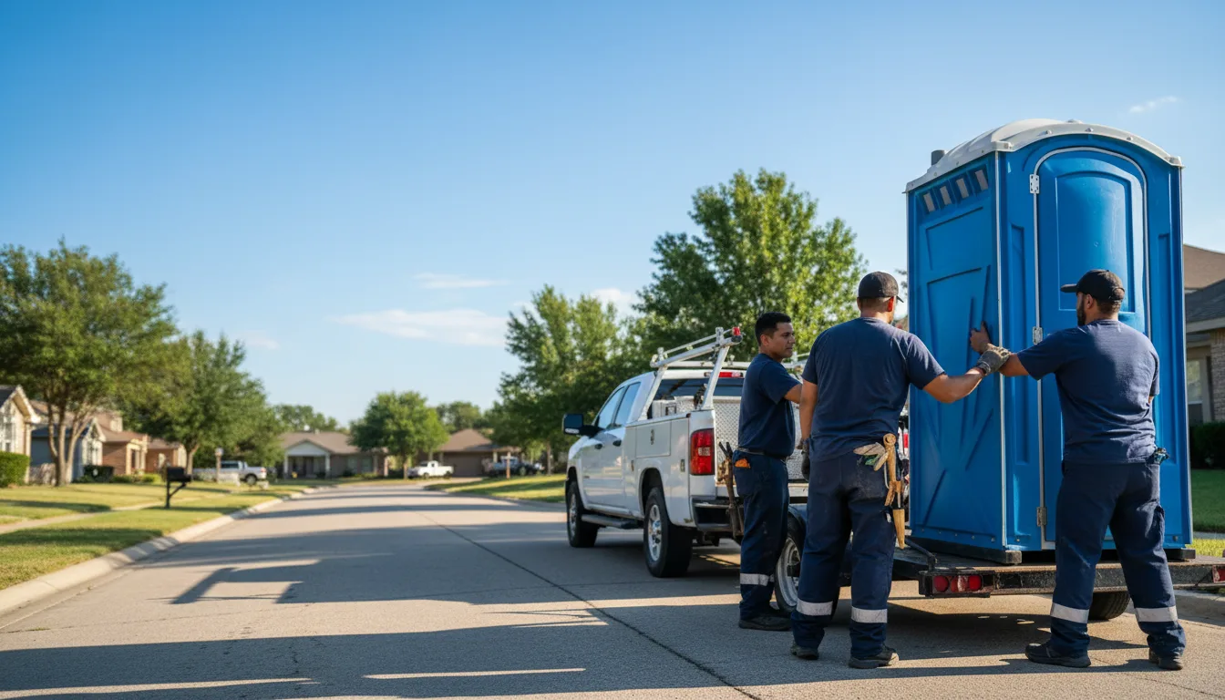 Portable Toilet Rental in Cherokee, KS near me